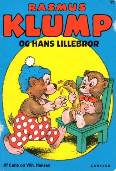 Children's book DANISH - Rasmus Klump og hans lillebror - Petzi Nr. 11